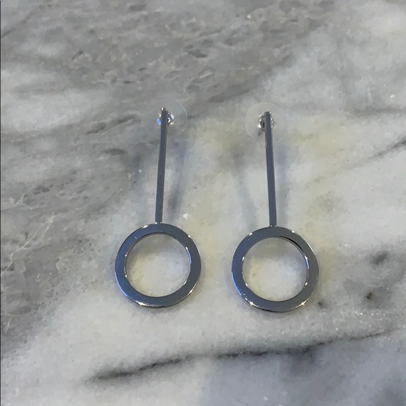 Silver Drop Earring Nordstrom - Picture 1 of 3